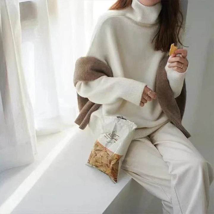 LOTTIE™ | CASHMERE TURTLENECK JUMPER